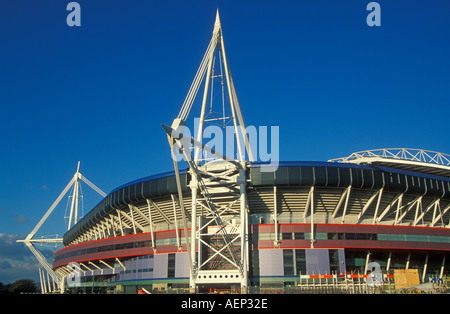 Fürstentum Stadion oder BT Millennium Stadium eine Sport- und Konzerthalle im Zentrum der Stadt Cardiff, South Glamorgan South Wales UK GB EU Europa Stockfoto