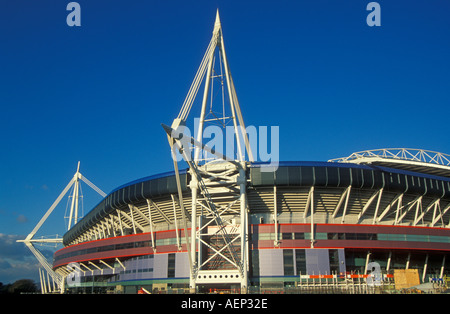 Fürstentum Stadion oder BT Millennium Stadium eine Sport- und Konzerthalle im Zentrum der Stadt Cardiff, South Glamorgan South Wales UK GB EU Europa Stockfoto