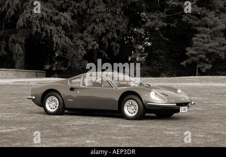 Ferrari Dino 246GT. Eingeführt 1969. Stockfoto