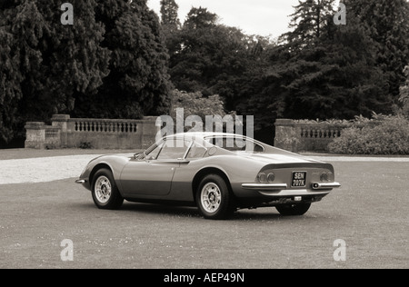 Ferrari Dino 246GT. Eingeführt 1969 Stockfoto