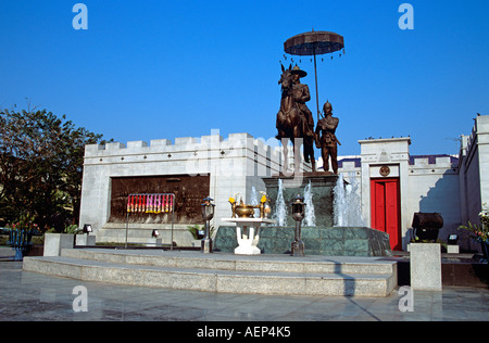 Statue von König Naresuan, Phitsanulok, Thailand Stockfoto