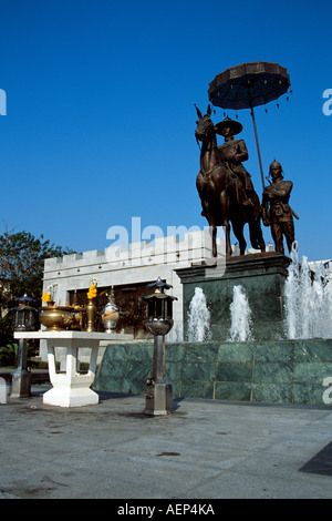 Statue von König Naresuan, Phitsanulok, Thailand Stockfoto