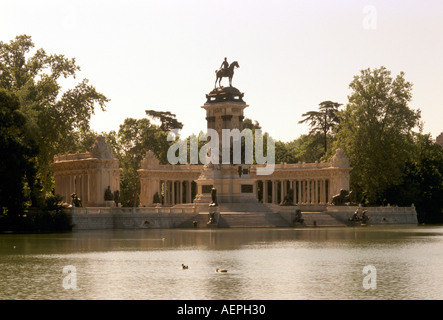 Madrid, El Buen Retiro, Stockfoto