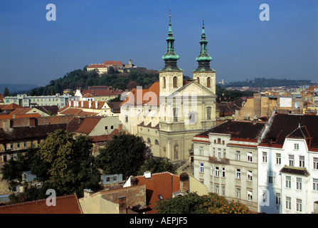 Brno / Brünn, Dominikanerklosters St. Michael Stockfoto