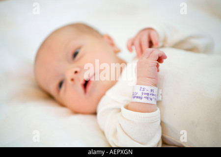 Kind eine Woche alt Stockfoto