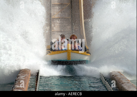 SeaWorld Orlando Florida USA Reise nach Atlantis Fahrt Stockfoto