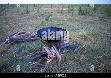 Das traditionelle Saca de Yeguas festival Stockfoto