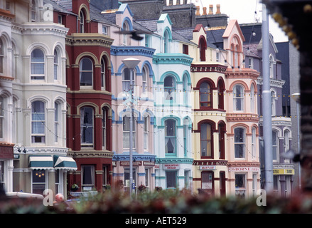 Die berühmten alten viktorianischen promenade in Douglas die Isle Of Man-UK Stockfoto