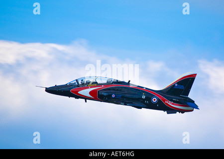 BAE Systems Hawk T1 Advanced Jet Trainer angezeigt auf dem Flügel Räder Dunsfold Surrey UK 2007 Stockfoto