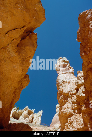erodiert Landschaftsformen Bryce Canyon Utah Usa Stockfoto