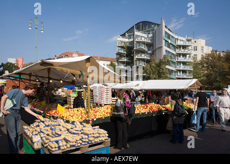 Berlin Winterfeld-Markt Stockfoto