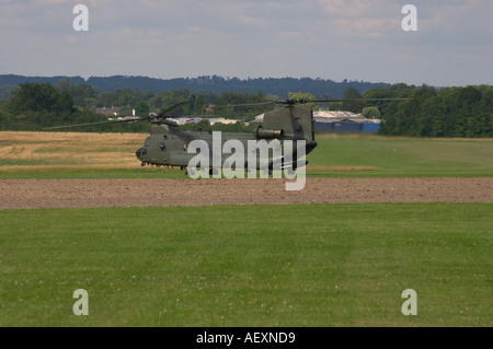 Support für Hubschrauber 7 Sqn RAF Odiham Chinook HC2 Stockfoto