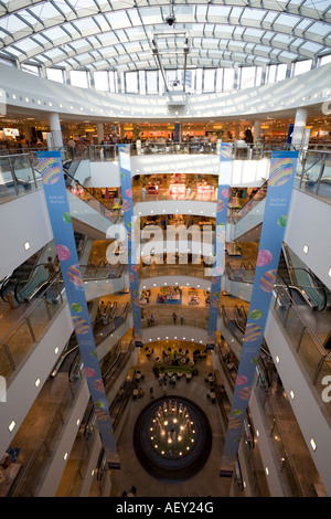 Karstadt-Kaufhaus in Petersstrasse Leipzig Sachsen Deutschland Stockfoto