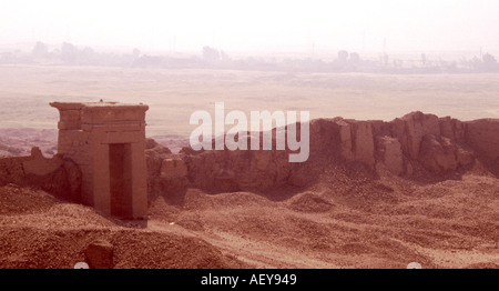 Teil von Dendara Tempel in Ägypten Stockfoto