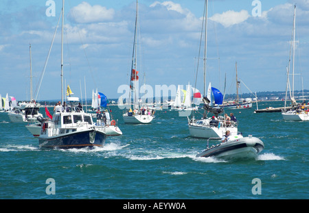 Cowes 2005 Stockfoto