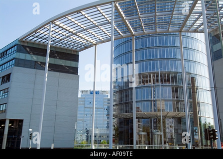 RWE-Hochhaus Hauptsitz des Unternehmens RWE AG in Essen Stockfoto