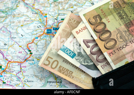 Einfuhrung Der Euro Umstellung Auf Slowenischen Geld Euro Tollar
