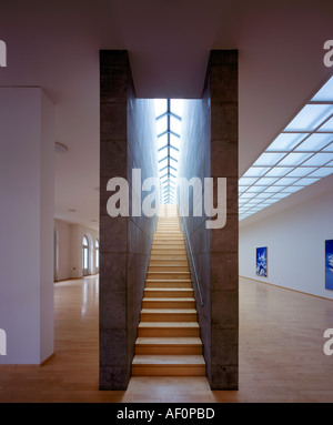 Kleve, Museum Kurhaus, Ausstellungsraum Und eines Treppenhaus Stockfoto