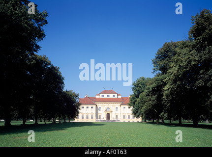 Schleißheim, Hofgarten, Schloß Lustheim von Osten Stockfoto