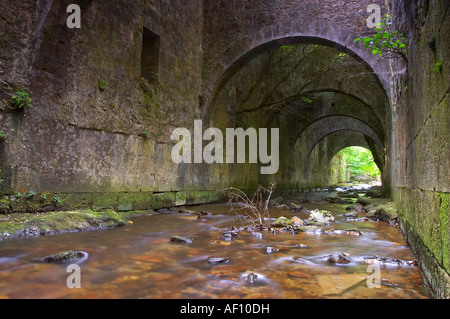 Antigua Real Fábrica de Armas de Orbaiceta Navarra España, alten königlichen Munition Fabrik Orbaiceta Navarra Spanien Stockfoto