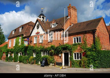 Die Hirschkuh Head Pub, Wasing Lane, Aldermaston, Berkshire, England, Vereinigtes Königreich Stockfoto