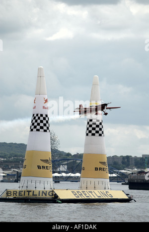 Red Bull Air Race 2007 Millennium Dome, London, Vereinigtes Königreich Stockfoto