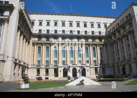 Innenministerium und Verwaltungsreform, Piata Revolutiei, Platz der Revolution, Bukarest, Rumänien Stockfoto