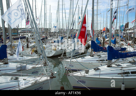 Yacht Haven Cowes 2005 Stockfoto