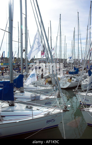 Yacht Haven Cowes 2005 Stockfoto