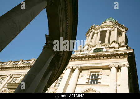 Der Belfast City Hall, Donegall Square, Nordirland. Stockfoto