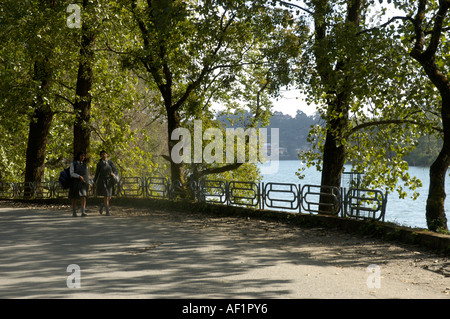 BHIMTAL IN INDIEN UTTARANCHAL Stockfoto