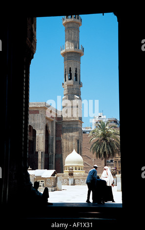 Alexandria Moschee Abu El Abbas Mursi Stockfoto