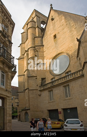 die ehemalige Kirche des Ste Marie jetzt eine Markthalle Sarlat la Caneda Dordogne Frankreich Europa Stockfoto