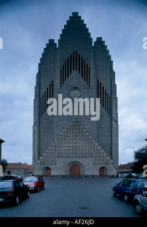 Die Grundtvig Kirke, Kopenhagen, 1921-1940. Architekt: Peder Jensen-Klint Stockfoto
