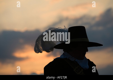 Robert Dover an der Cotswold-Olympicks, Dovers Hill Gloucestershire GB Stockfoto