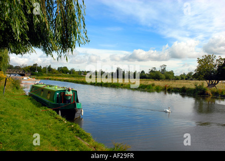 Fluss Ouse Ely Cambridgeshire UK Stockfoto
