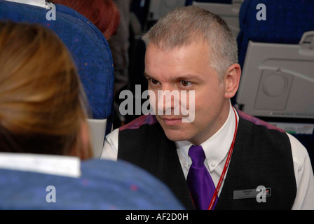 Fliegen ohne Angst-Kurs, organisiert von Virgin Airlines Stockfoto