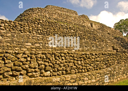 Costa Maya Chacchoben Maya-Ruine Tempel Pyramide Edificio 24 Mexiko Stockfoto