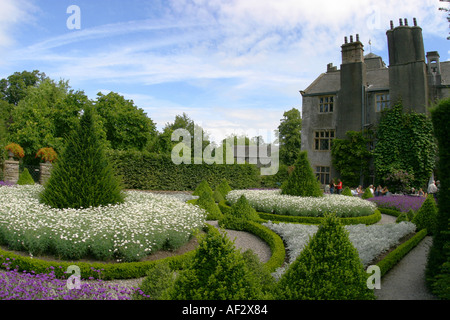 Topiary Garten von Levens Hall in Großbritannien Stockfoto