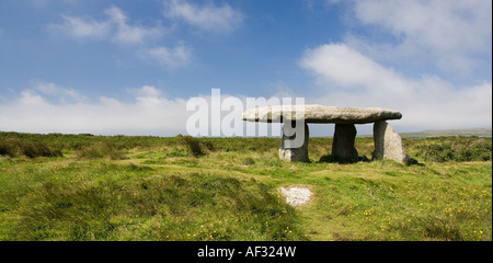 Lanyon Quoit prähistorischen Steinen in Cornwall im Vereinigten Königreich Stockfoto