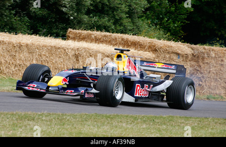 2005 Red Bull Cosworth RB1 auf der 2006 Goodwood Festival of Speed, Sussex, England. Stockfoto