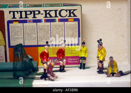 Hamburg verrückte Fußball. Vor dem FIFA 2006. Museum für Hamburgische. Verschiedene Fußball spielt. Stockfoto