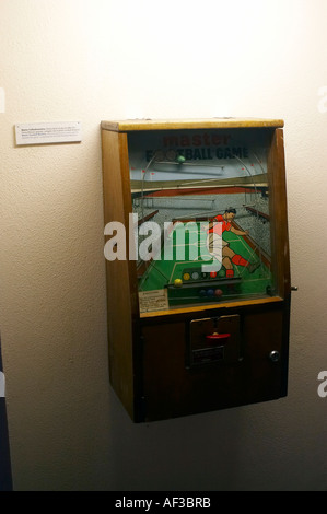 Hamburg verrückte Fußball. Vor dem FIFA 2006. Museum für Hamburgische. Verschiedene Fußball spielt. Stockfoto