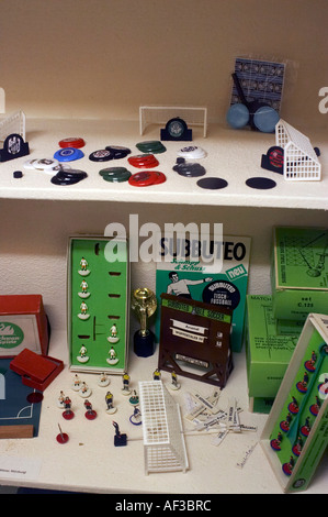 Hamburg verrückte Fußball. Vor dem FIFA 2006. Museum für Hamburgische. Verschiedene Fußball spielt. Stockfoto