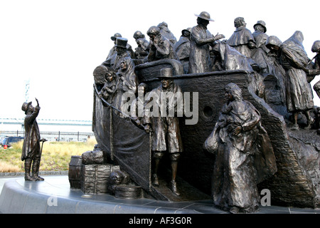 Irische National-Denkmal in Philadelphia Stockfoto