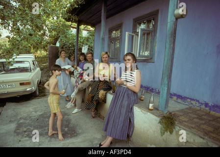 Freundschaft-Kraft Reisen Austausch UdSSR Sowjetunion Russland Moldawien Moldawien Osteuropa kommunistische Kommunismus Sozialismus Stockfoto