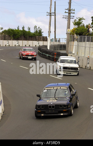 BMW Classic Straßenrennen Dunedin Neuseeland Südinsel Stockfoto