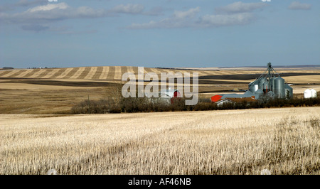 Moderne Prairie Hof Stockfoto