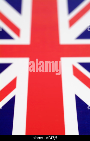 Britische Union Jack-Flagge Stockfoto