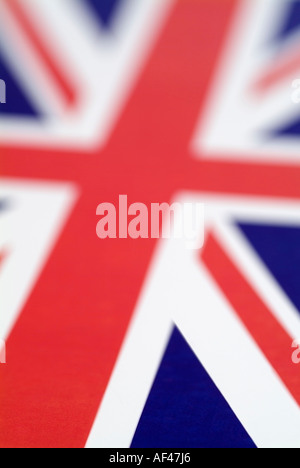 Britische Union Jack-Flagge Stockfoto